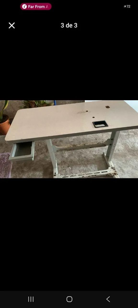 Mesa escritório/costura - Foto 2