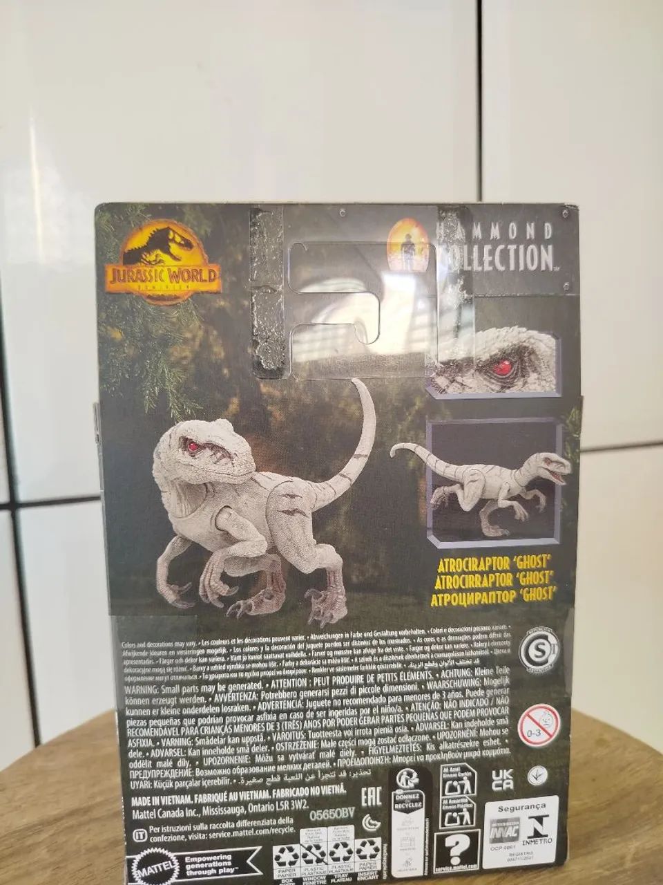 Atrociraptor ghost Jurassic world  lacrado  - Foto 2