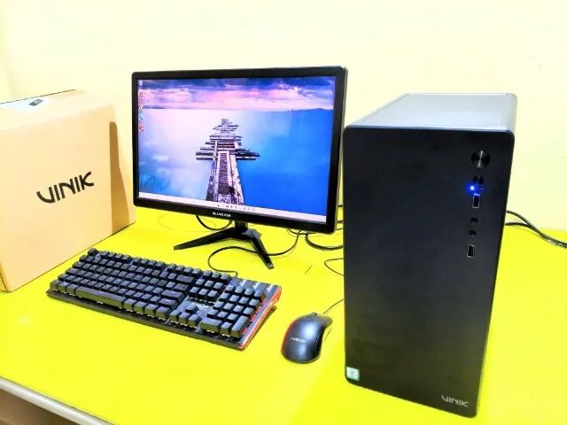 PC Intel Core i3-8100 8gb Ram Ddr4 Ssd 256gb Tela 22