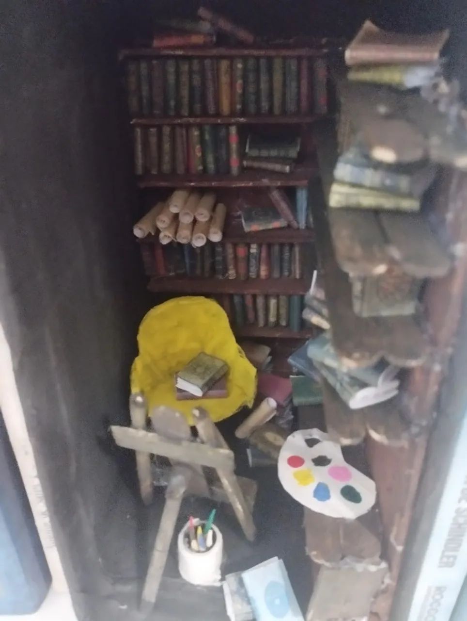 book nook artesanal biblioteca personalizável. - Foto 4
