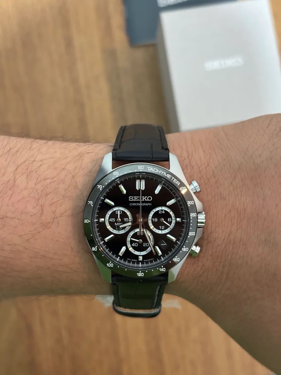 Seiko Chrono Preto - Foto 2