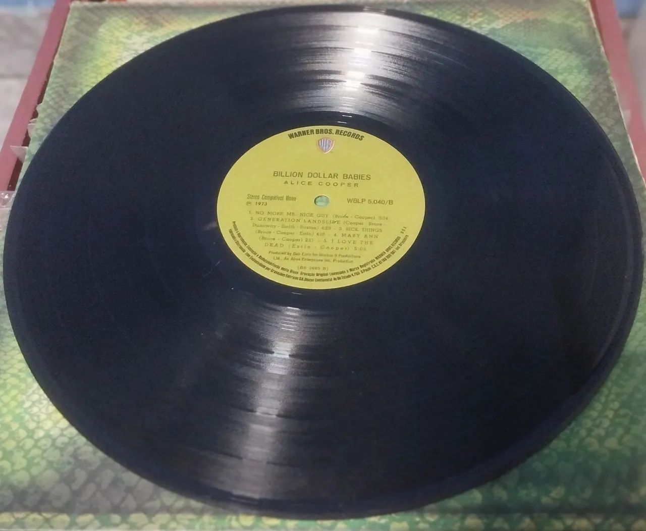 LP Alice Cooper - Billion dólar Babies. 1973 - Foto 4