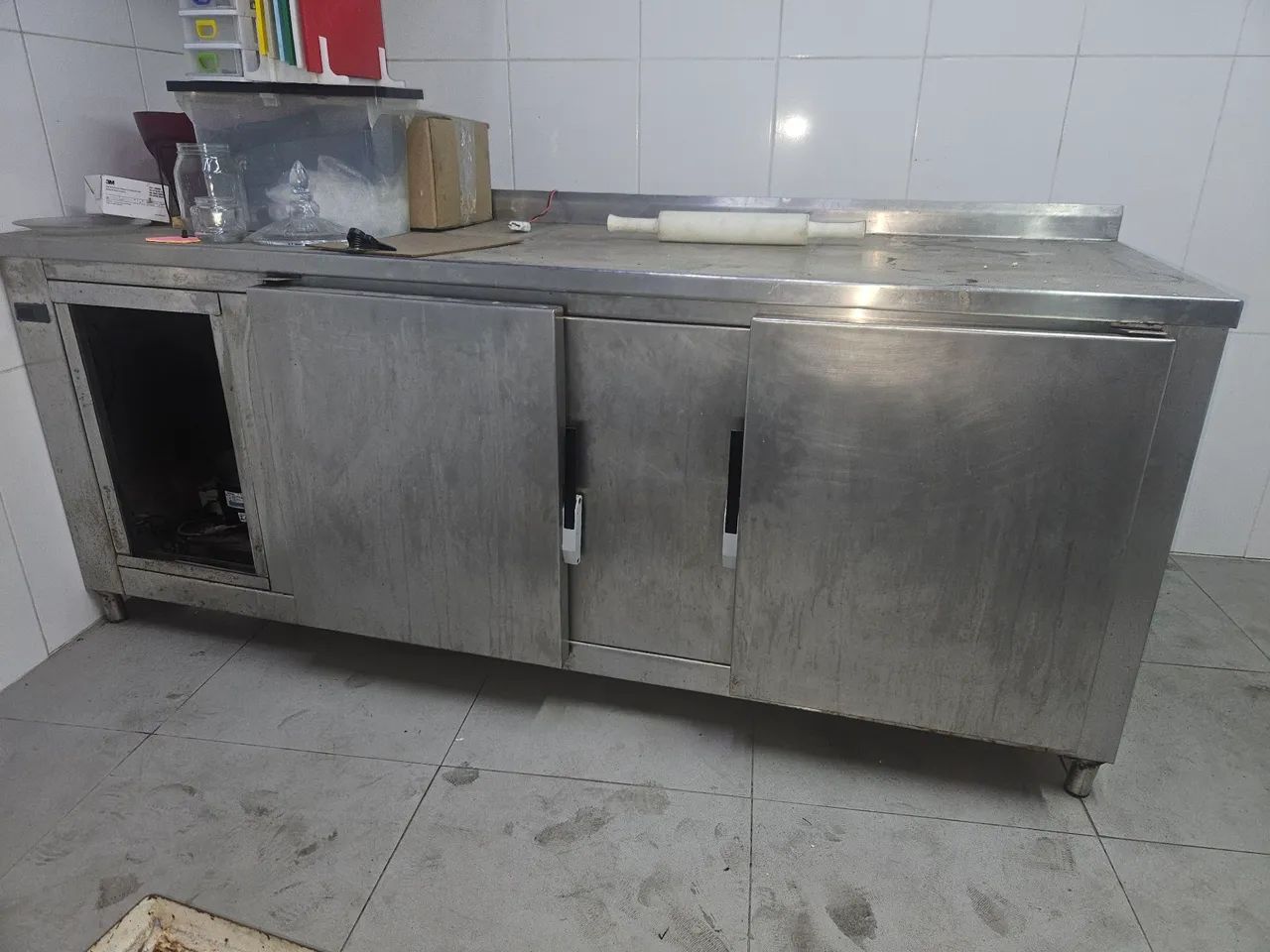 Balcão refrigerador/ freezer 