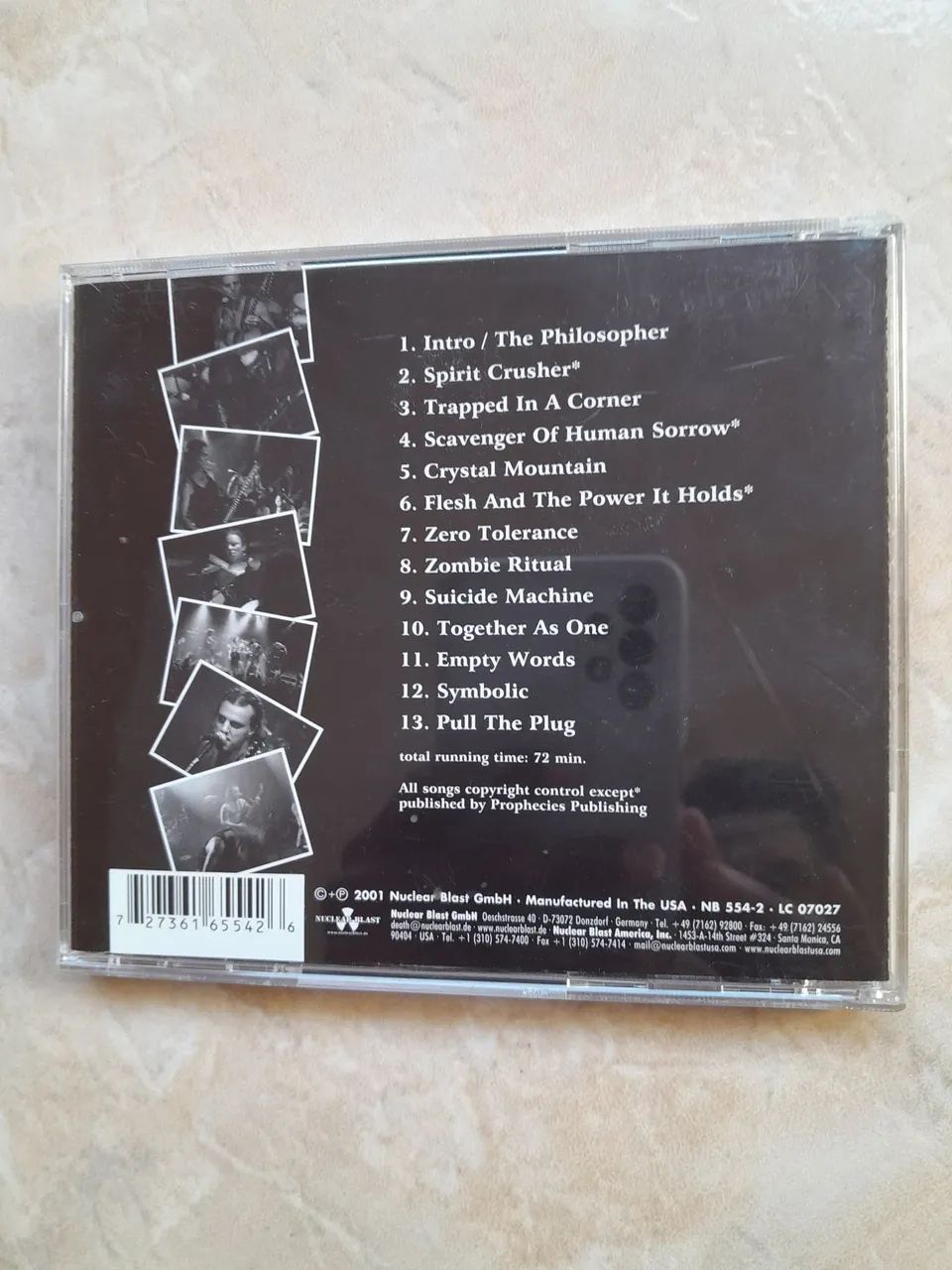 CD Death - Live in L.A. - Importado - mídia como nova - Foto 2