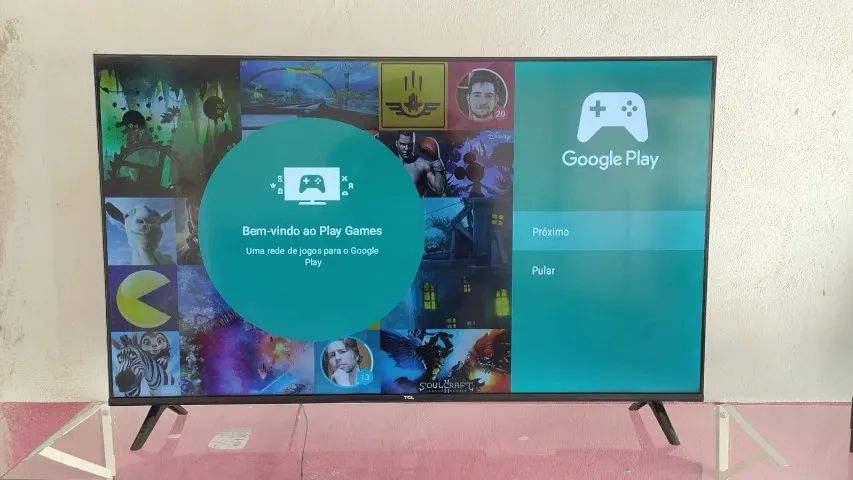 TV BOA BARATA E COM GARANTIA-SMART TV 43 TCL ANDROIDE COMANDO DE VOZ - Foto 3