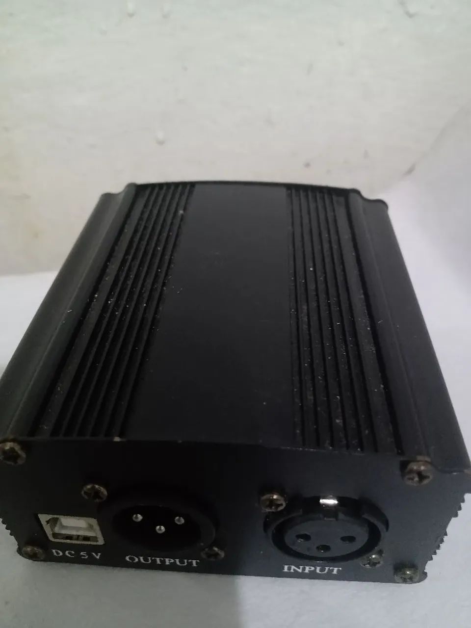 Phantom Power 48v p/microfone. mesa de som,e celular  - Foto 2