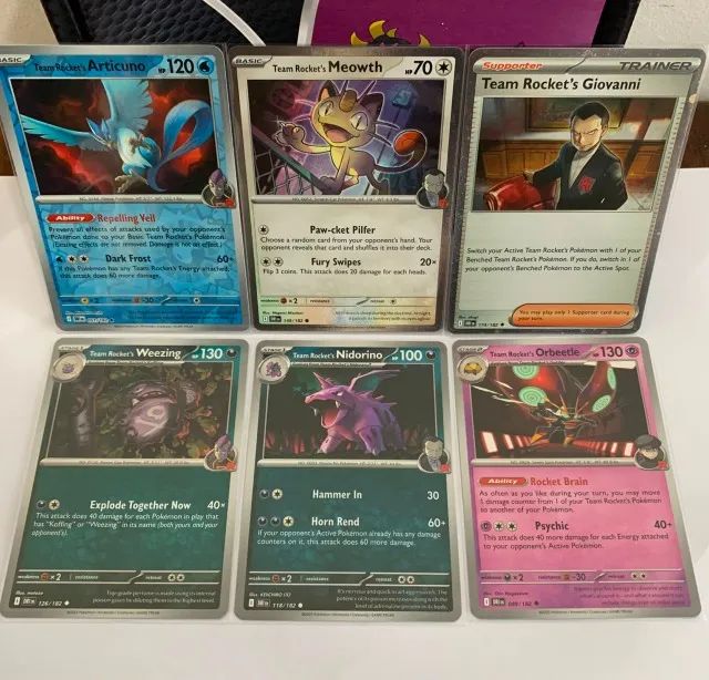 Pokémon TCG - Lote Master Equipe Rocket (Mewtwo - Spidops) - Foto 3