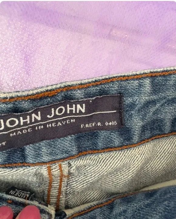 short john john jeans azul 36 - Foto 3