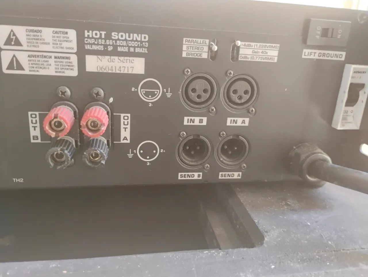 Potência Hotsound 4.0 4000w rms - Foto 3