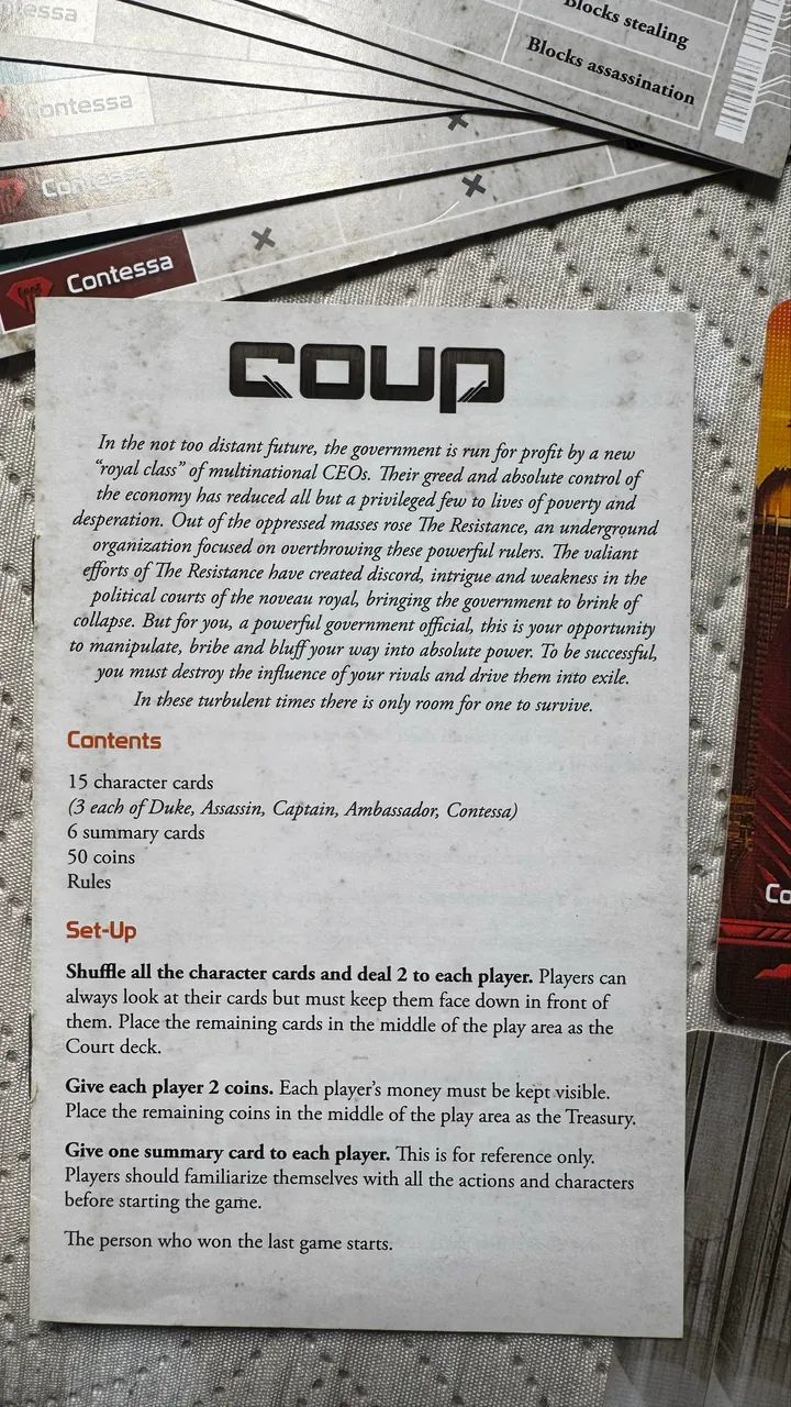 Coup -Jogo  - Foto 2