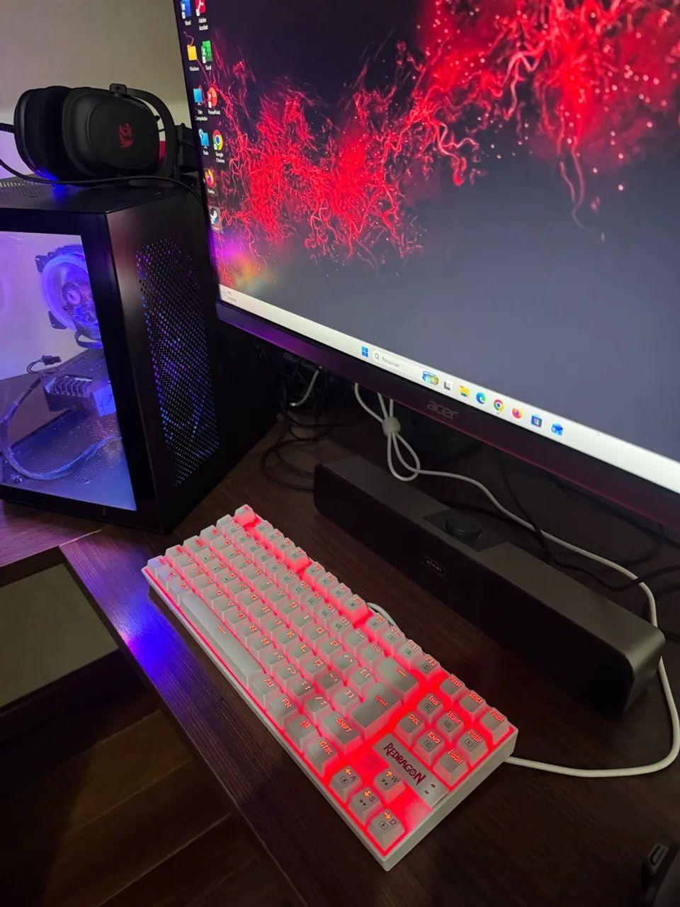 VENDO OU TROCO PC GAMER COMPLETO  - Foto 4