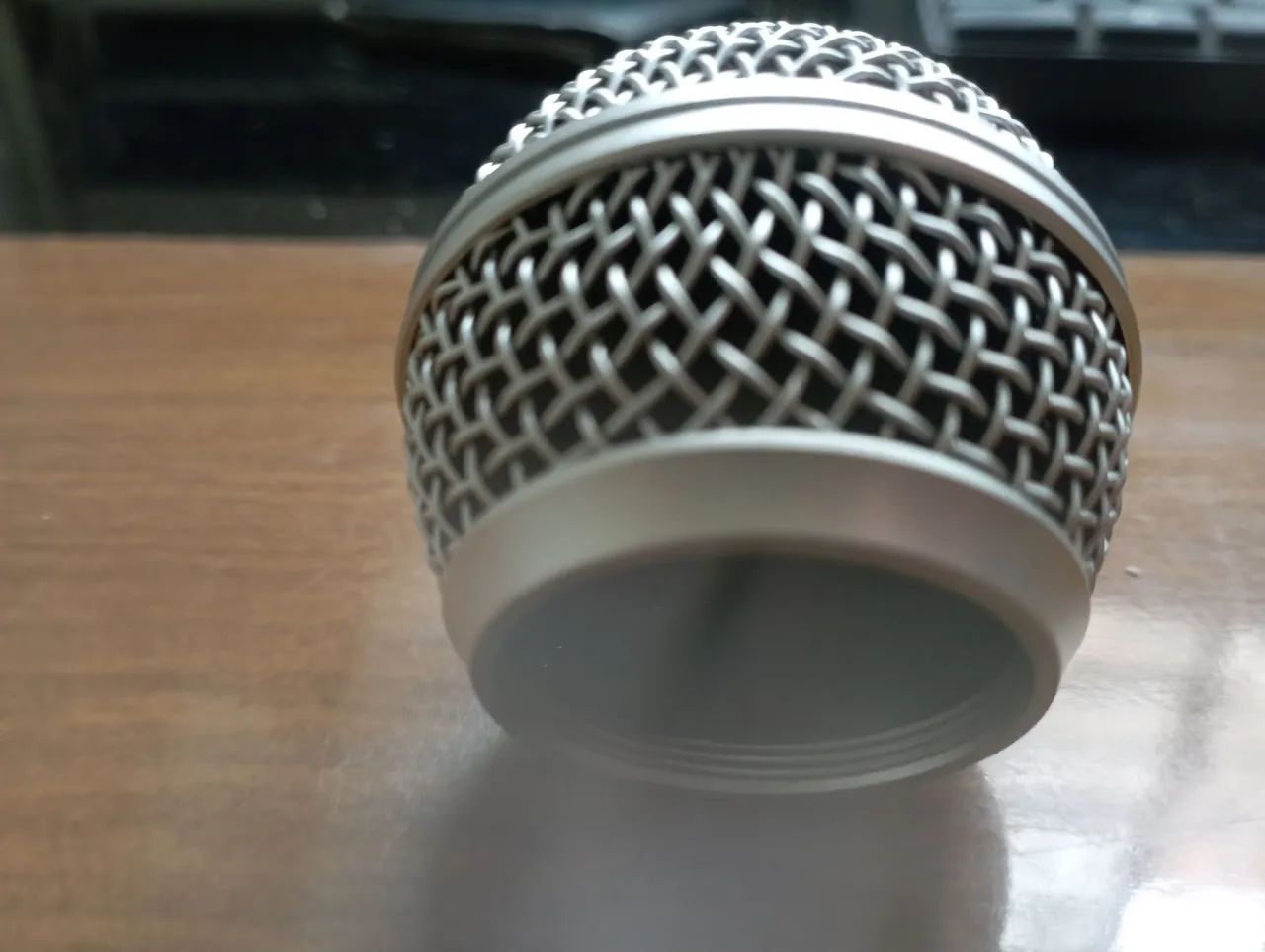 Globo metálico pra microfone  - Foto 3