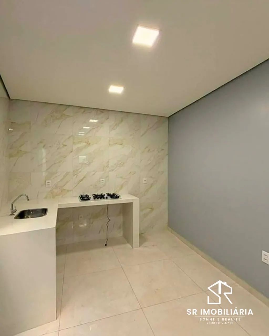 Vende-se casa moderna no bairro calunga com 3 quartos  - Foto 4