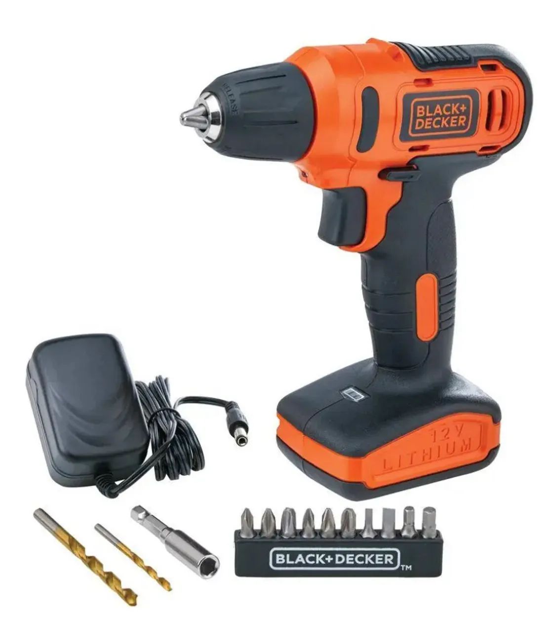 Furadeira parafusadeira BLACK&DECKER 12V. - Foto 4