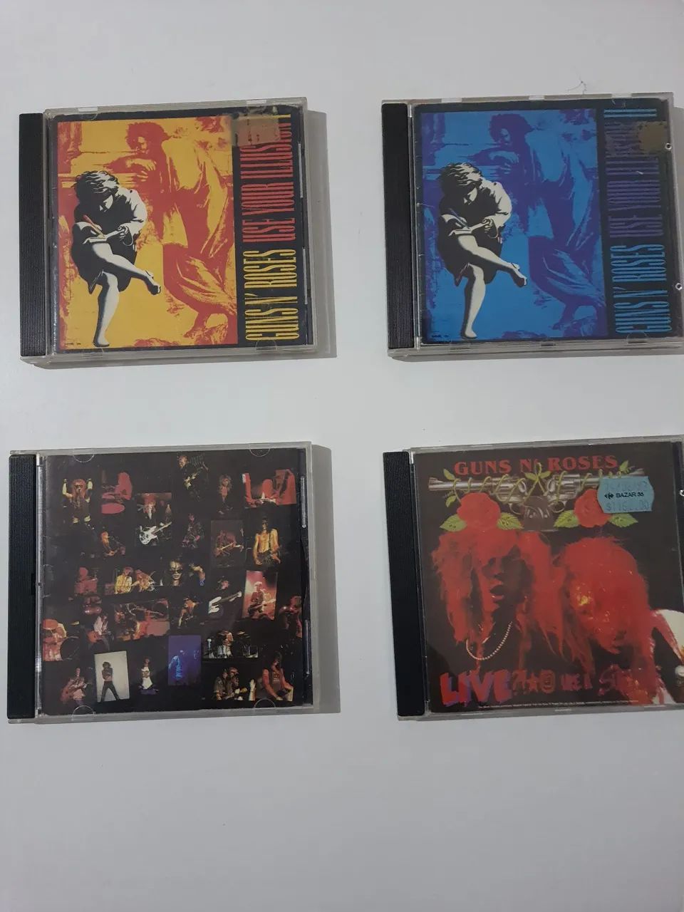 Coletânea de CDs Guns n Roses 