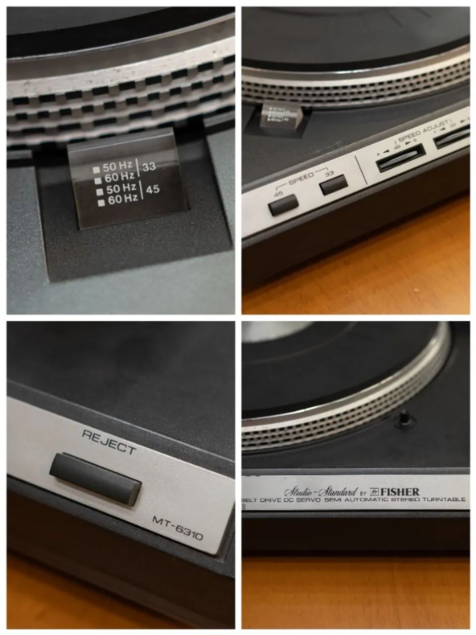 Toca-Discos Fisher MT-6310 (1979) - REVISADO! - Foto 5