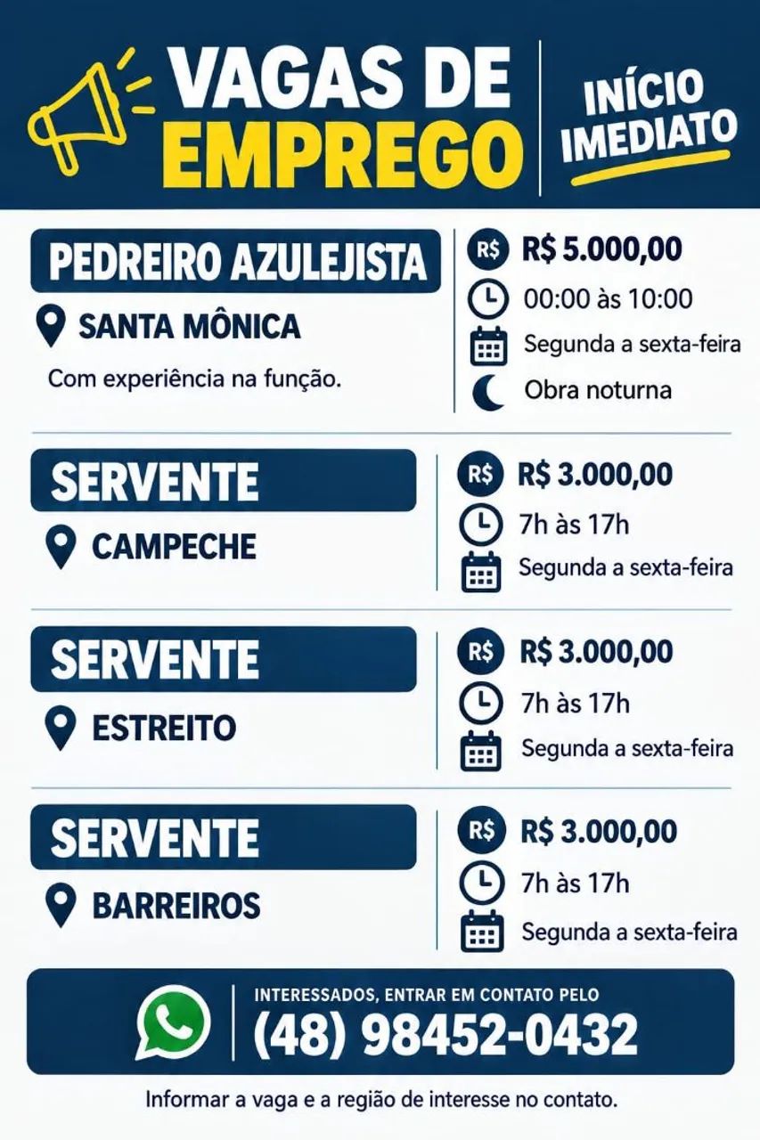 SERVENTE / AZULEJISTA 