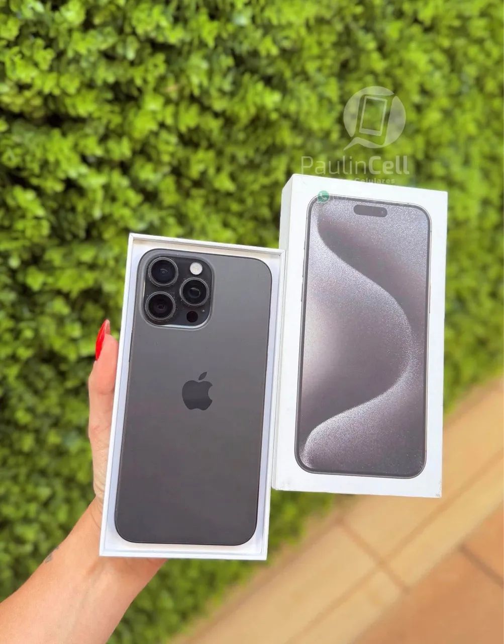 IPhone 15 pro max 256gb preto completo  - Foto 5