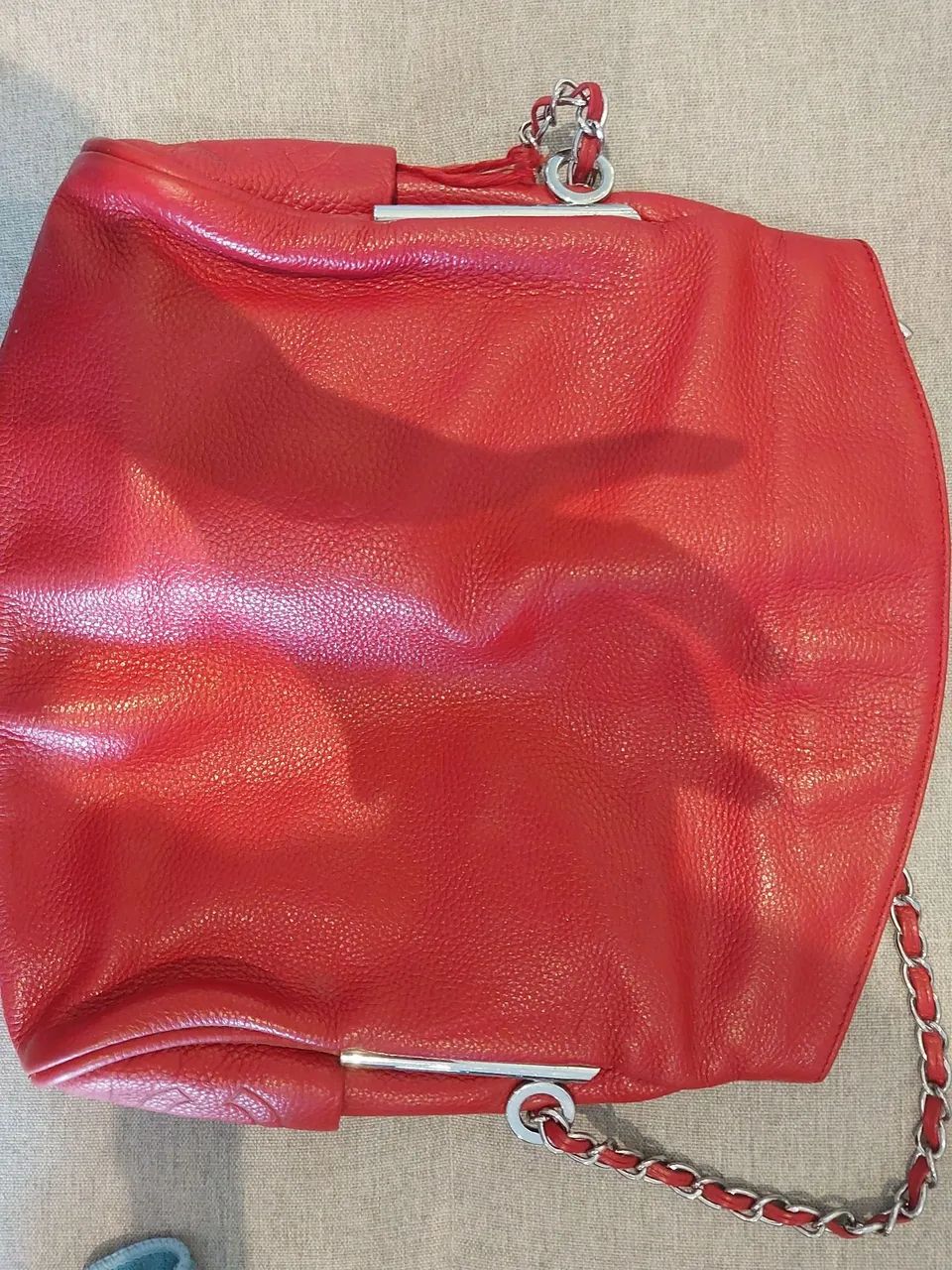 BOLSA CHANEL COURO - Foto 2