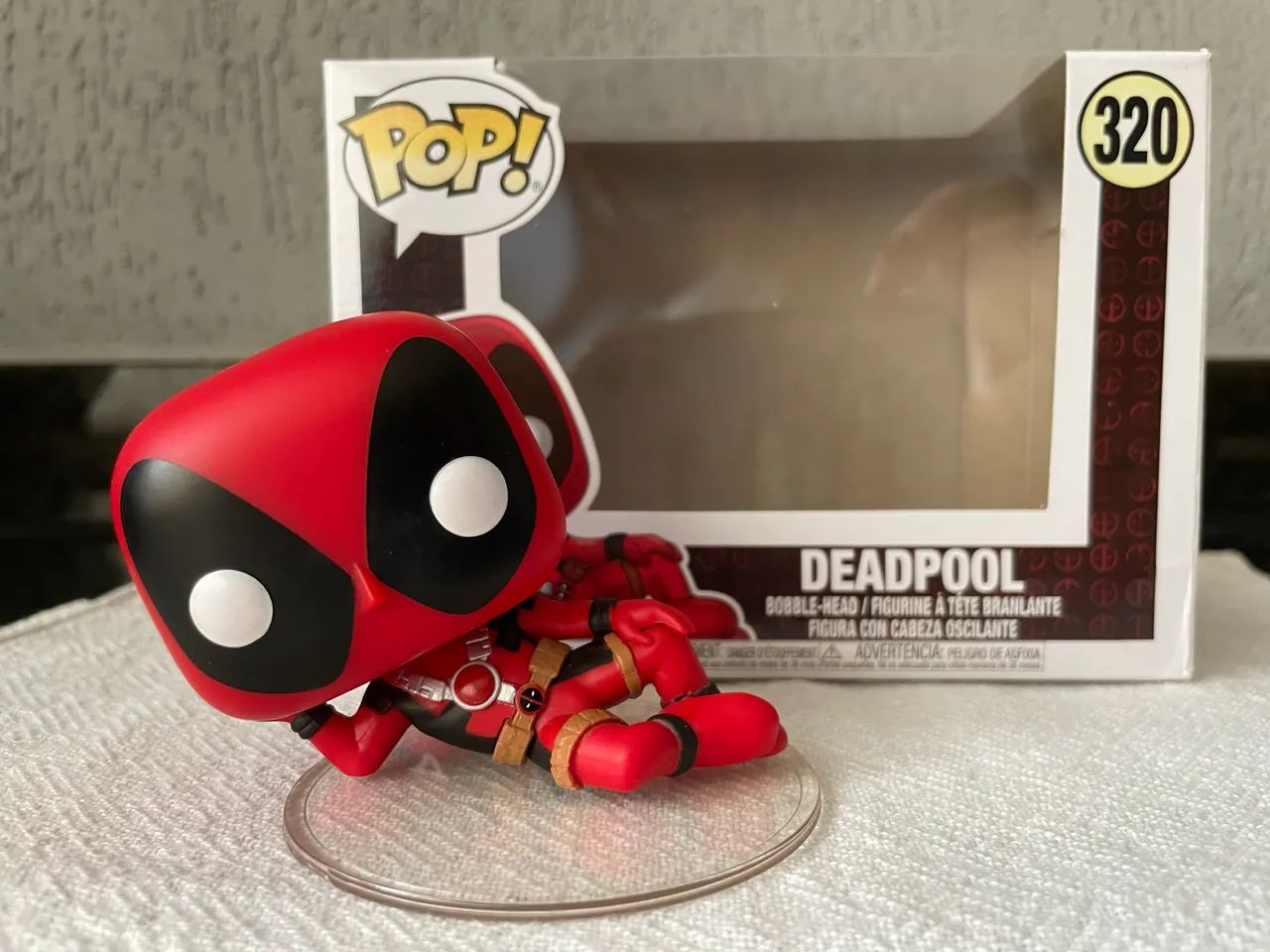 Funko Pop Deadpool cabeça Bobble