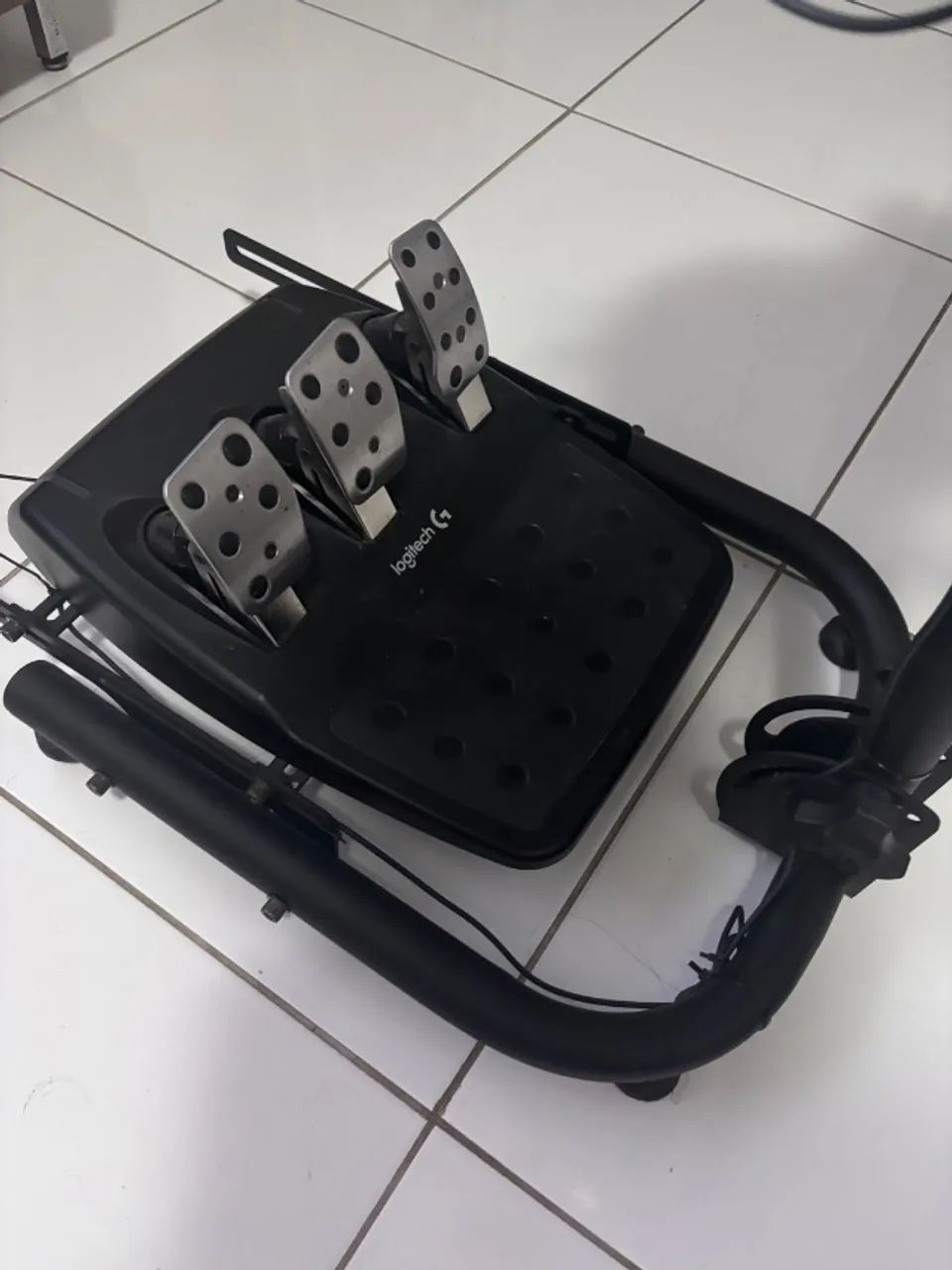 VOLANTE LONGITEC + SUPORTE - Foto 3