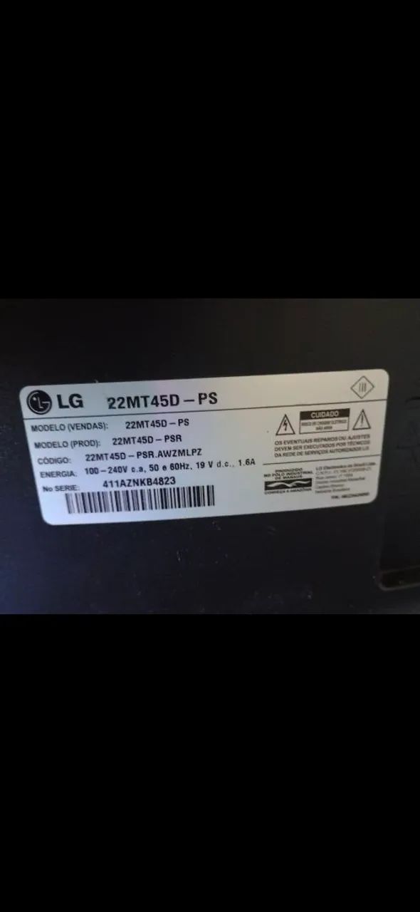 Monitor TV LG 22 Polegadas Full HD - Foto 3