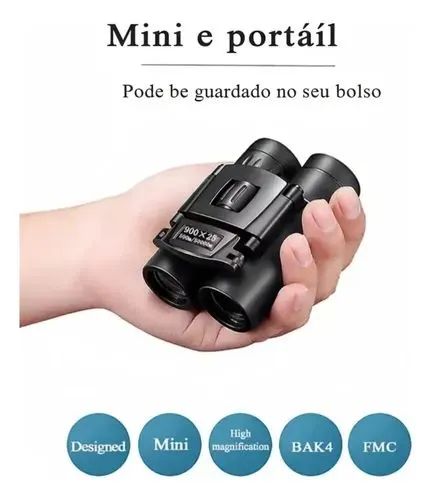 Binóculos portátil HD  - Foto 2