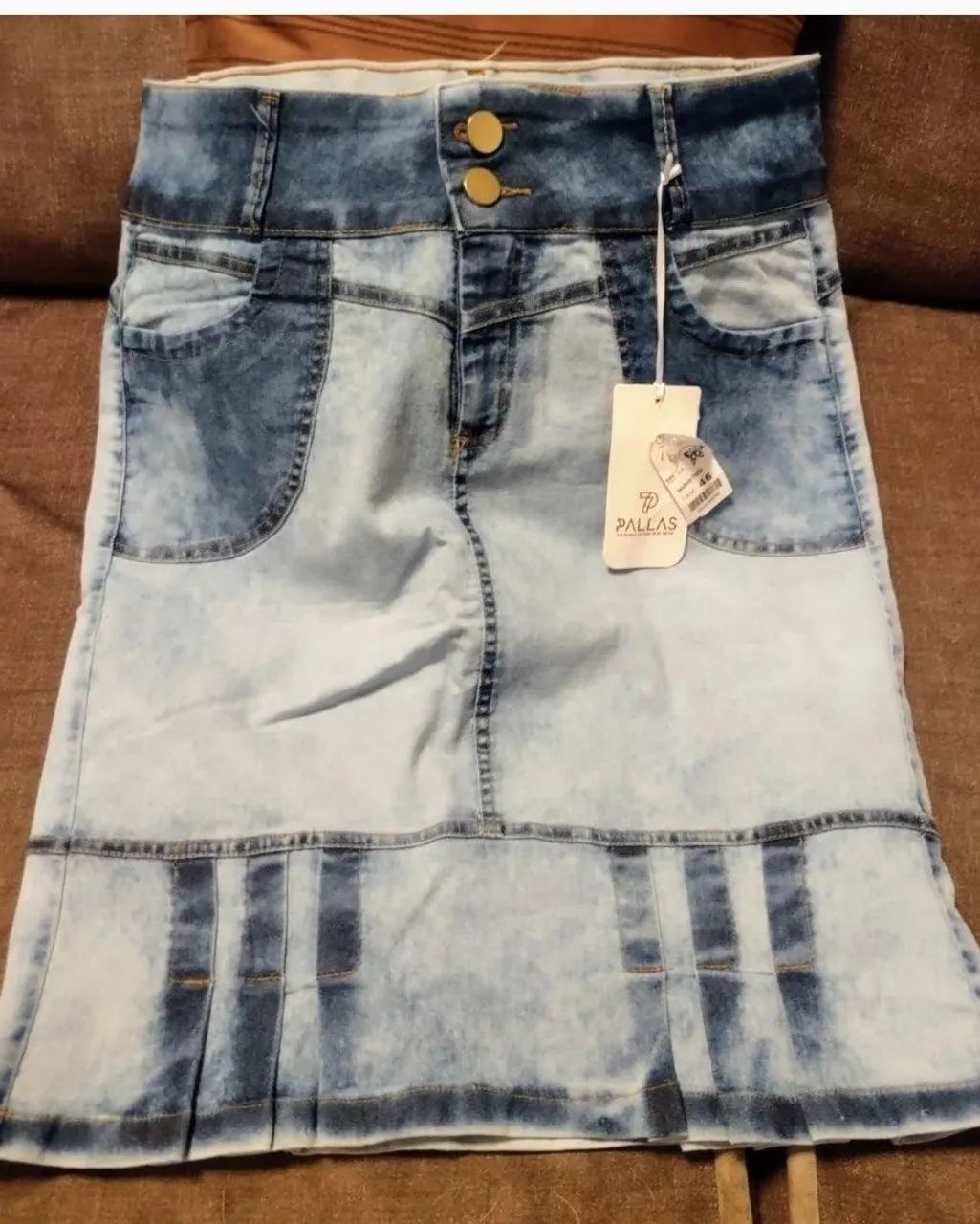 2 Saias jeans novas com etiqueta 