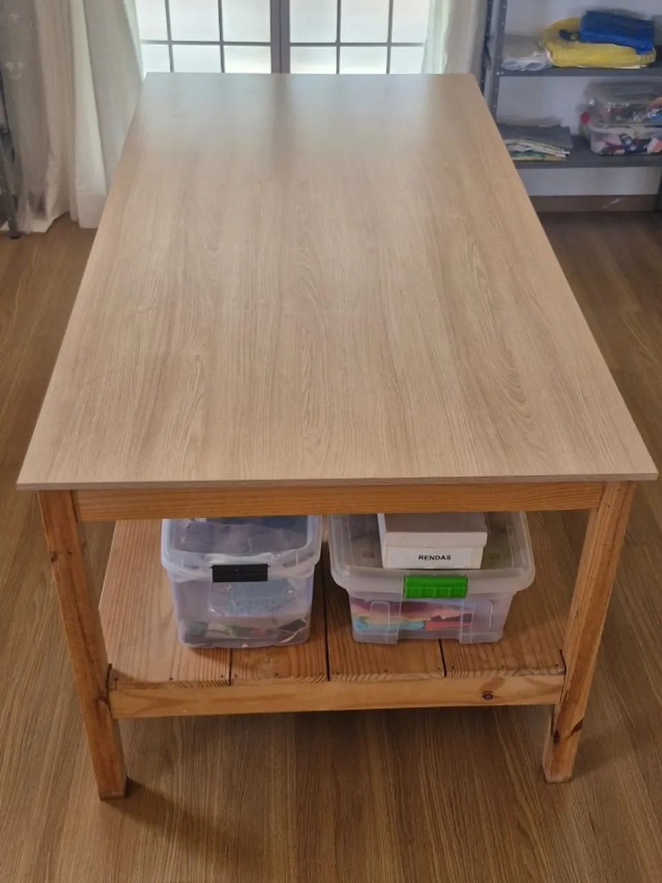 Mesa com tampo em MDF 2,20x1,20 