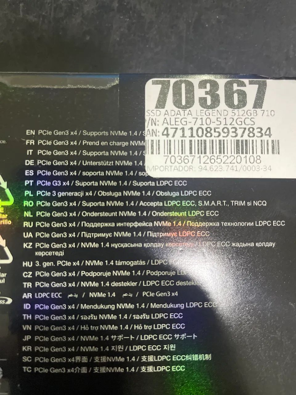 SSD ADATA 512GB NVME - Foto 3