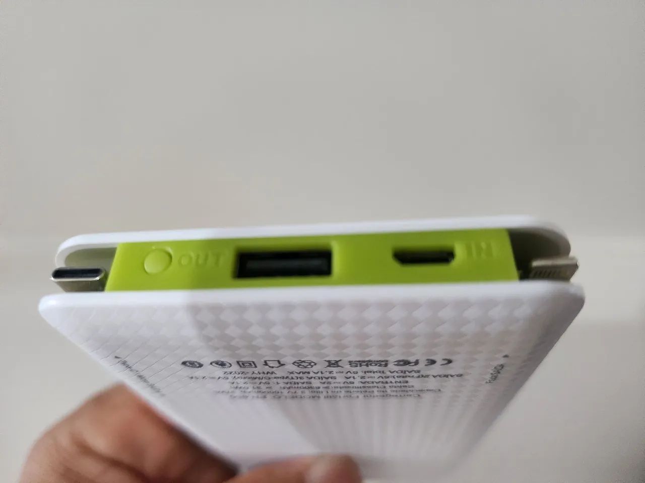 Powerbank pineng 10000mhA ( usado) - Foto 4