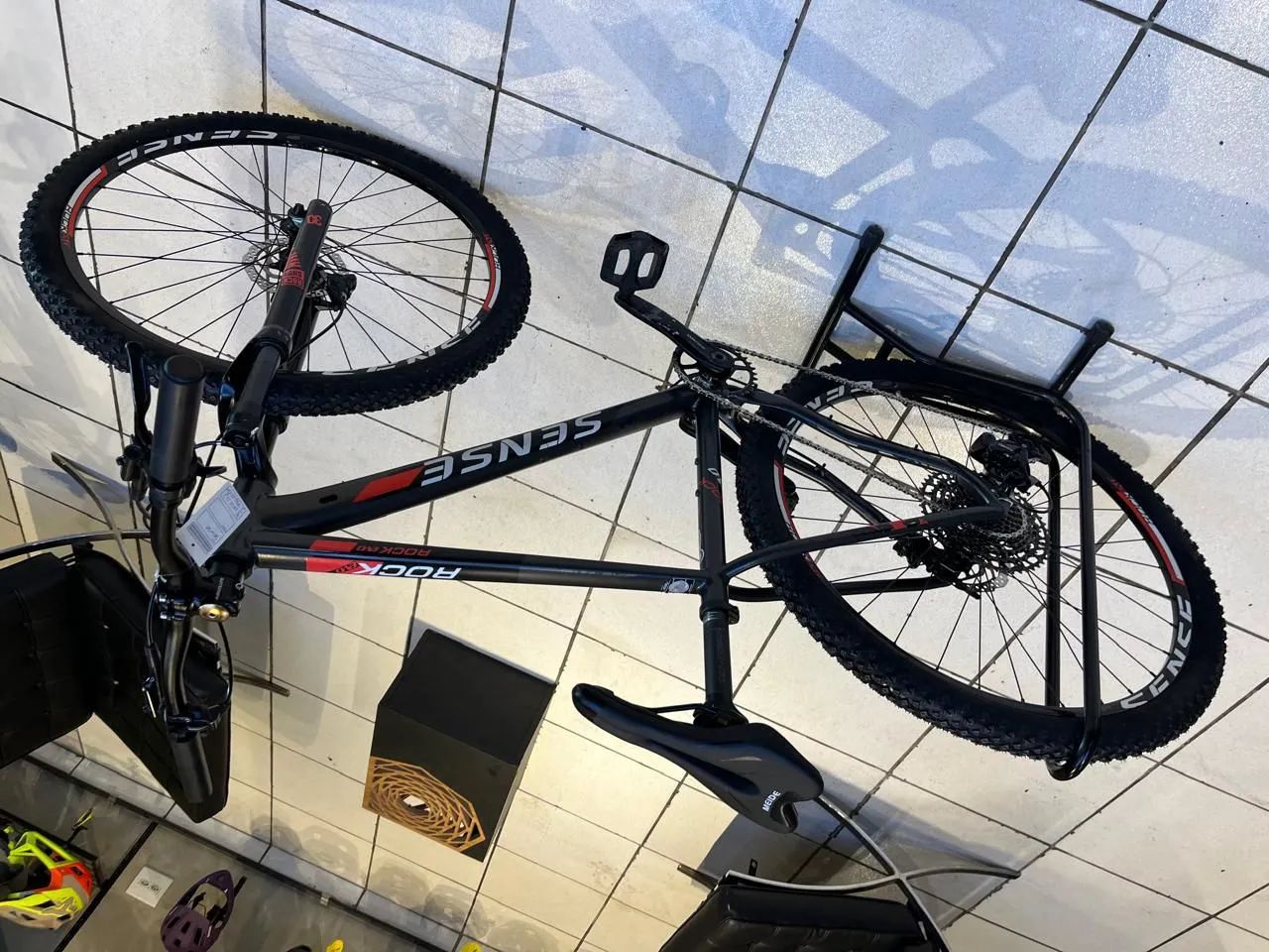 Bicicleta Seminova Sense Rock Evo 2020 ? - Foto 4