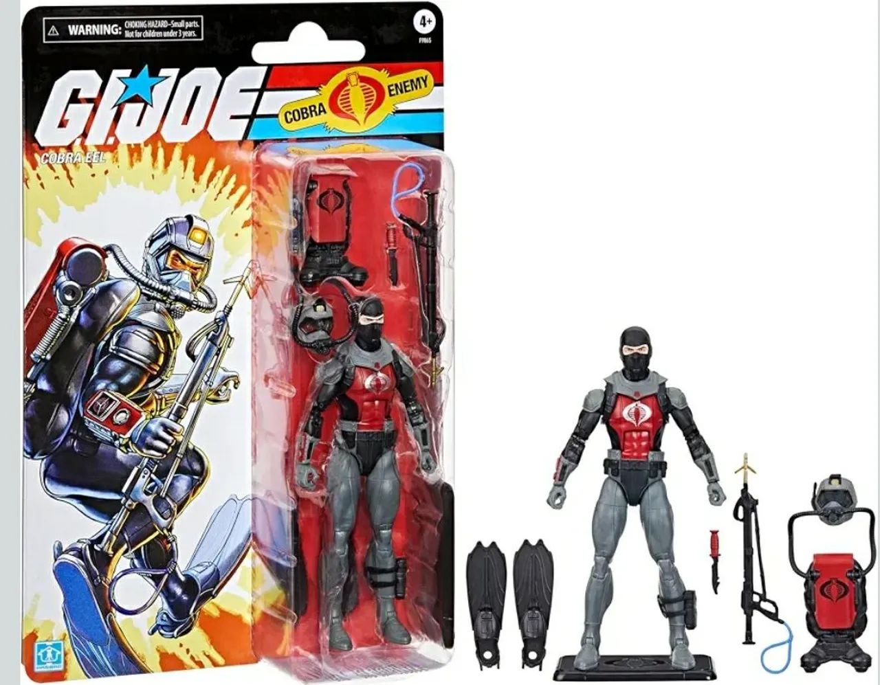 Cobra eel gi joe classified retrocard 