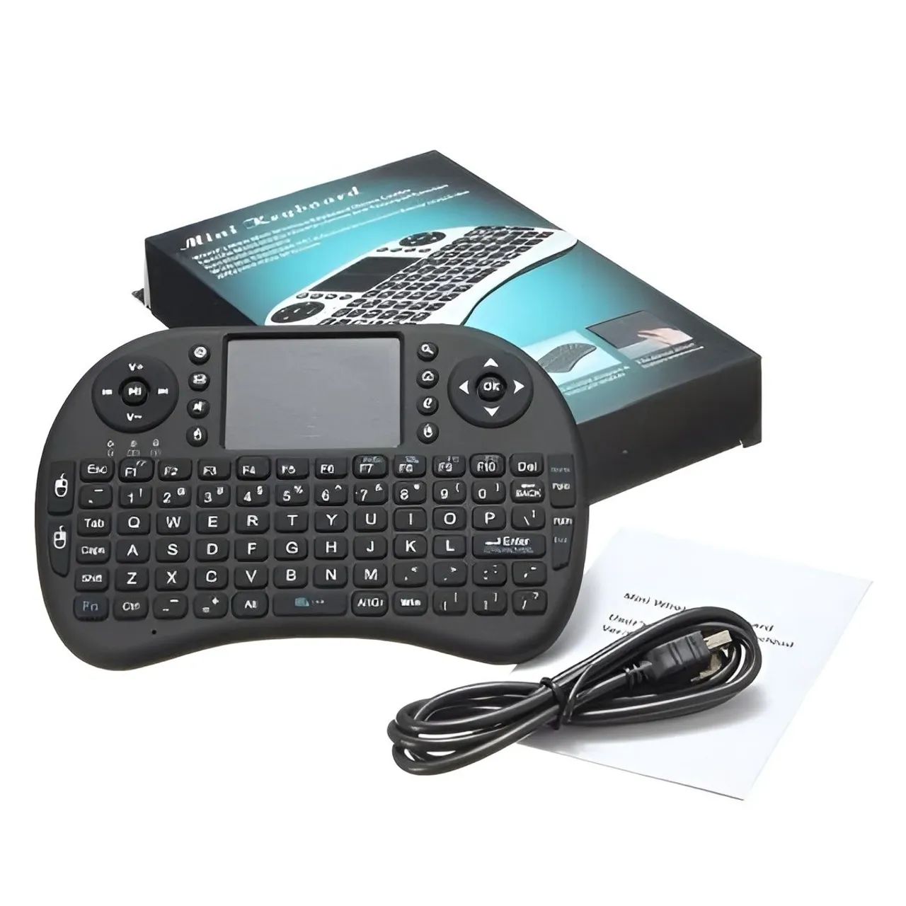 Mini Teclado Sem Fio com Touchpad - Foto 2
