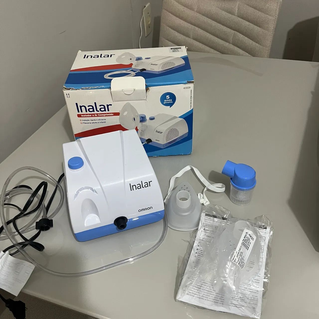Inalador de ar comprimido - INALAR - Foto 4
