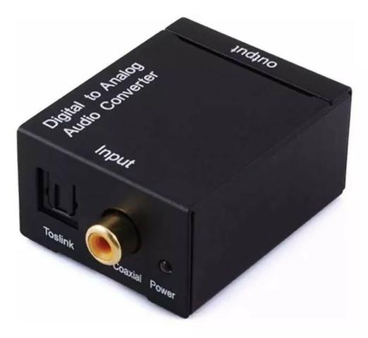 Conversor Audio Optico Digital Para Rca Analógico