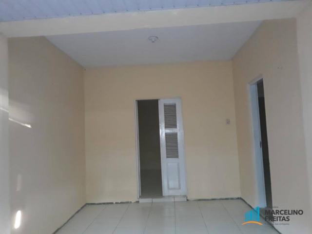 Casa com 2 dormitórios para alugar, 50 m² por r$ 659,00/mês - álvaro weyne - fortaleza/ce - Foto 2