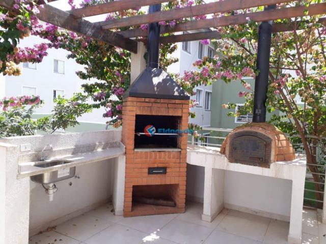 Apartamento com 2 dormitórios para alugar, 45 m² por r$ 550,00/mês - residencial guairá - - Foto 20