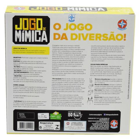 Jogo De Mímica Para 3 A 6 Jogadores Estrela - Foto 2