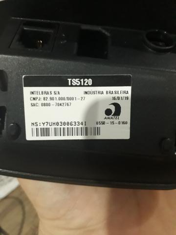 Telefone sem fio intelbras novo - Foto 2