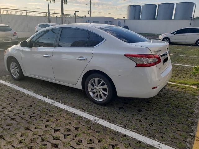 Sentra Nissan SV 2.0 CVT - Branco-Superconfortável com multimídia instalado - Foto 5