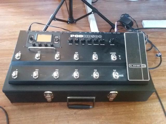 Pedaleira POD HD 500