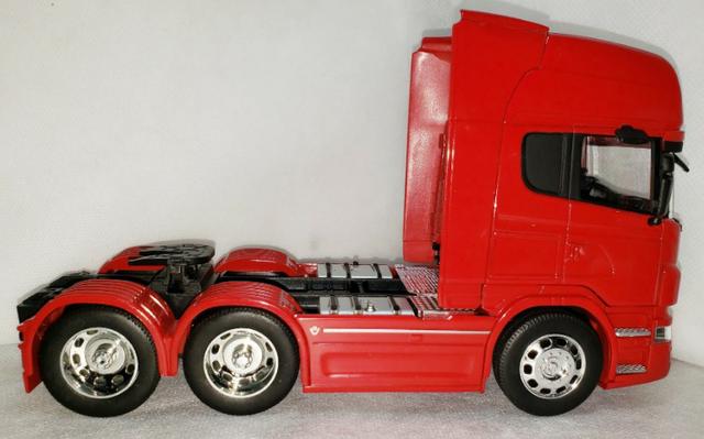 Miniatura Carrinho Caminhão Welly Scania V8 R730 - Foto 2