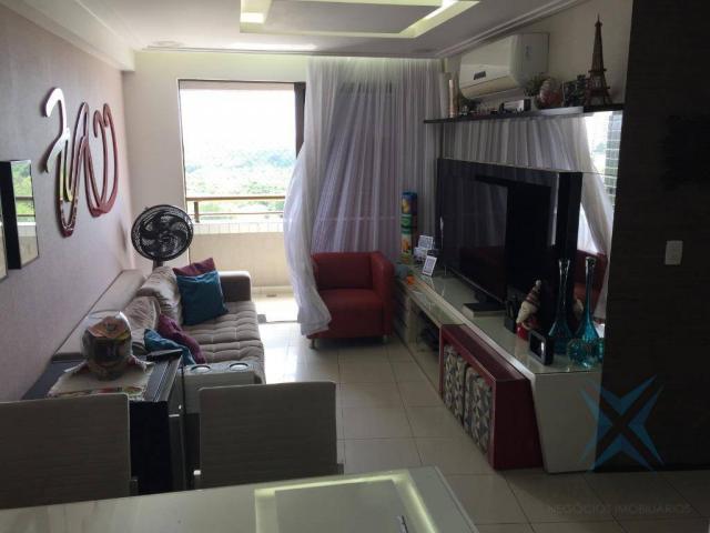 Apartamento mirante do parque, com 3 dormitórios à venda, 83 m² por r$ 495.000 - cocó - fo - Foto 3