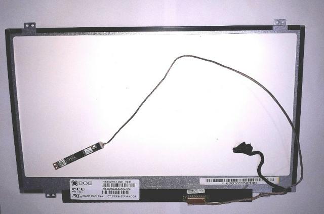 Tela 14.0 led slim para notebooks instalada - Foto 2