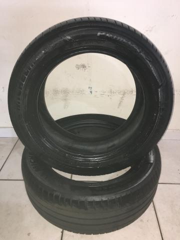 Par de pneus Michelin 205/55 R16 Honda City - Foto 2