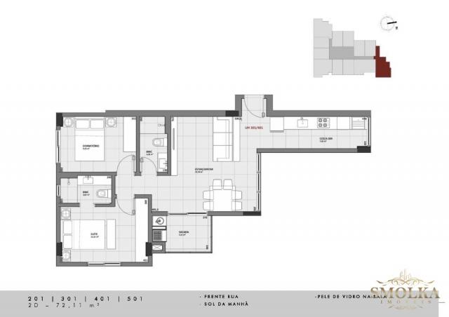 Apartamento à venda com 2 dormitórios em João paulo, Florianópolis cod:8658 - Foto 11