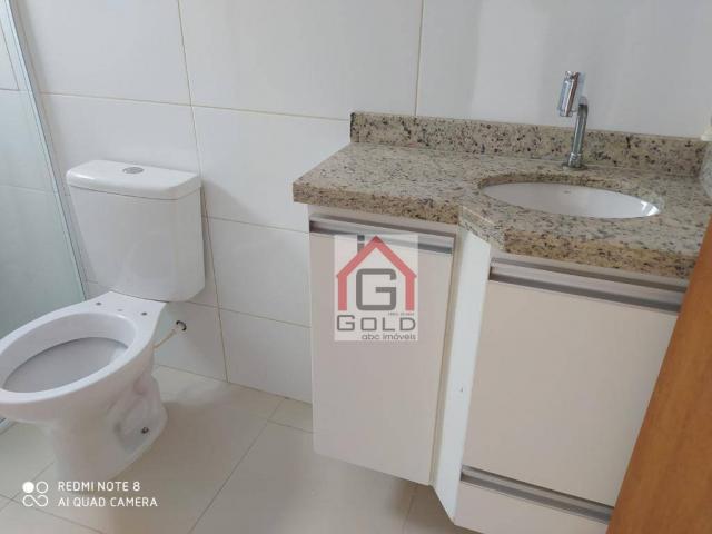 Apartamento com 3 dormitórios para alugar, 88 m² por R$ 2.000,00/mês - Campestre - Santo A - Foto 16