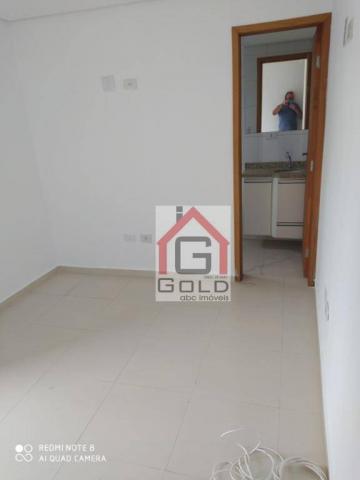 Apartamento com 3 dormitórios para alugar, 88 m² por R$ 2.000,00/mês - Campestre - Santo A - Foto 10