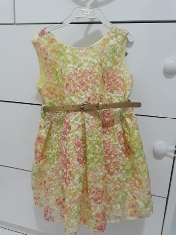 Vestido floral 2anos